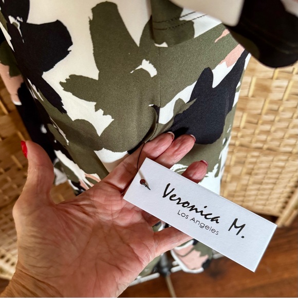 NWT Veronica M Sonora kimono sleeve dress L - Picture 8 of 13